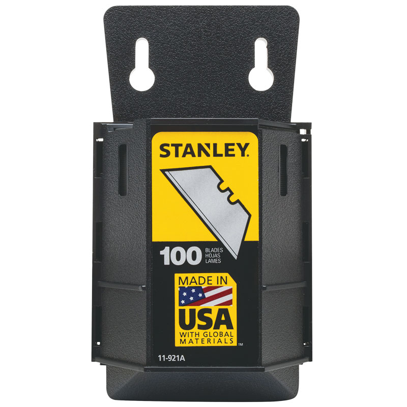 100 Pk. Stanley® Heavy Duty Blade Dispenser with Blades